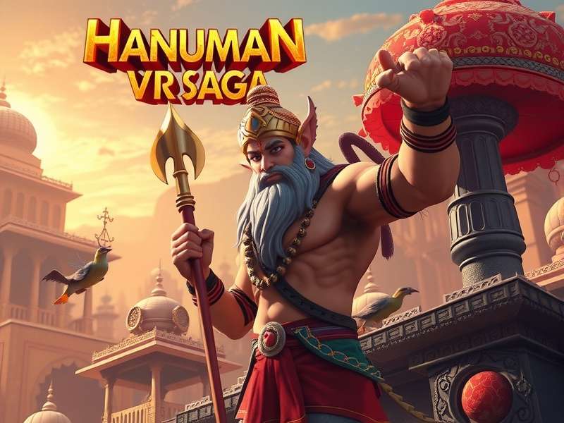Hanuman VR Saga Game Cover